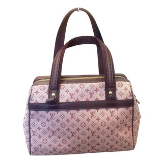 2000s Louis Vuitton Josephine Bordeau Monogram Hand-Bag 1 For Sale