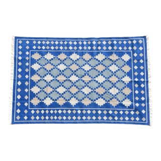 Sannah Rug, 5x8, Blue For Sale