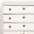 White 19th Century White Swedish Pine Chest of Four Drawers For Sale - Image 8 of 15