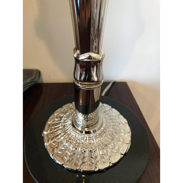 Early 20th Century French Art Deco Female Figurative Table Lamp by Degue For Sale - Image 10 of 13