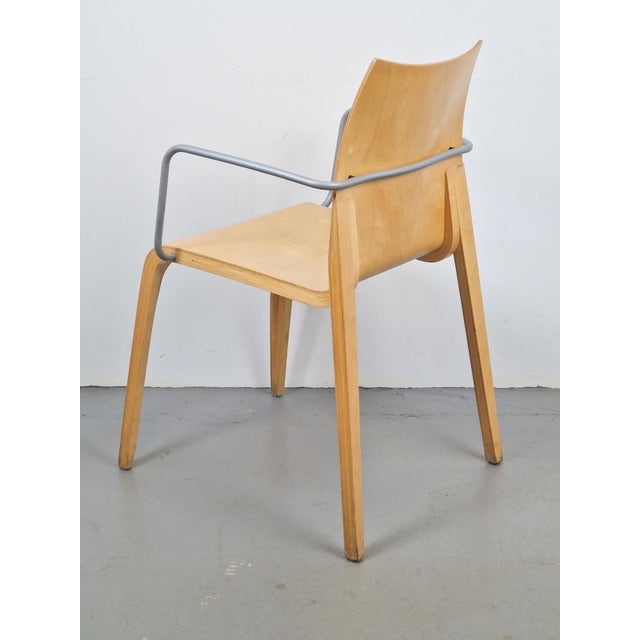 Flow Chair in Plywood by Jacob Berg, 1990s For Sale - Image 4 of 6