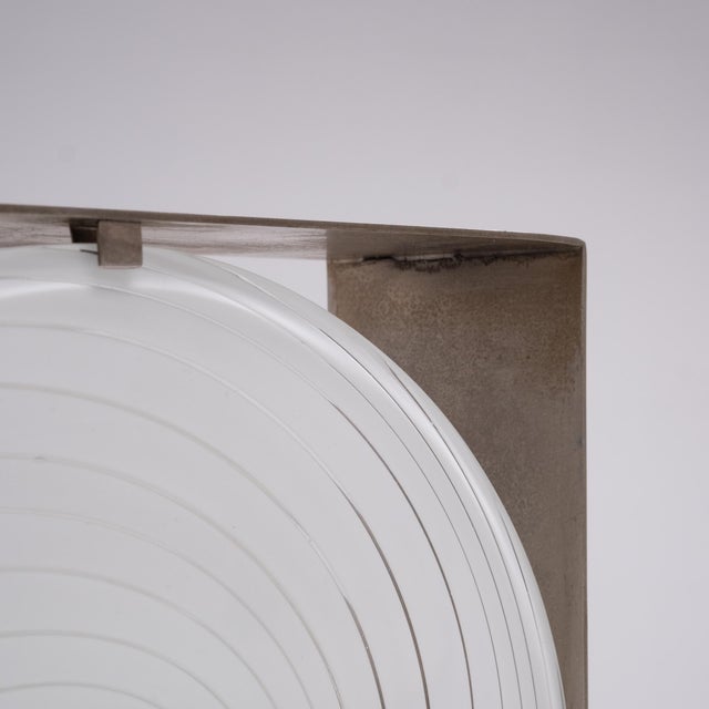 Metal Model LT217 Spiral Table Lamp by Carlo Nason for Mazzega, 1960s For Sale - Image 7 of 8