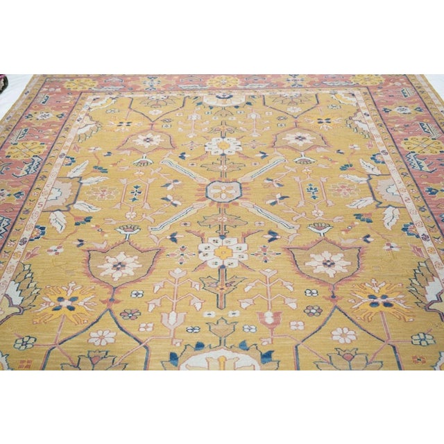 Brown Sumak Rug 8' X 10' For Sale - Image 8 of 10