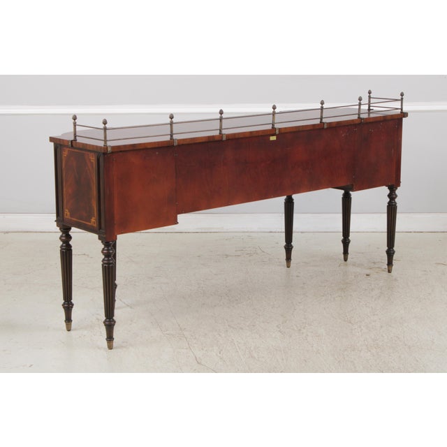 Maitland Smith Flame Mahogany Sideboard For Sale - Image 15 of 17