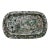 Los Castillo Taxco Mexican Modernist Abalone, Mother of Pearl & Silvered Tray For Sale