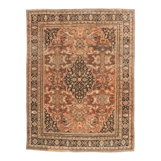 Late 19th Century Persian Mahal Rug, 10'02 X 13'07 For Sale