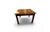 Wooden Table with Central Drawer and Brass Handle, Italy, 1950s For Sale - Image 3 of 10