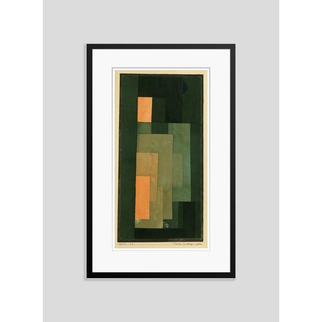 Tower in Orange and Green Klee, Paul; Swiss artist; 1879–1940. Tower in Orange and Green. Drawing, 1922. Watercolour, ink,...
