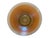 Mid-Century Modern Flared Centerpiece Bowl in Iridescent Orange Crackle Glass For Sale - Image 3 of 6