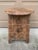 Rustic Early 20th Century Rustic Folk Art Wooden Stool or Side Table For Sale - Image 3 of 9