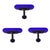 Postmodern Blue Jill Sconces by Perry King and Santiago Miranda for Arteluce, 1980s, Set of 3 For Sale - Image 12 of 12
