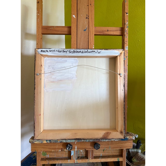 "Fat Boy" Short Horned Lizard Painting by LWren Walraven For Sale - Image 4 of 10