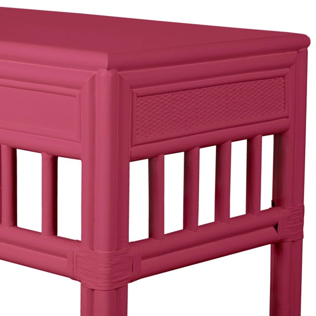 Colony Desk, Hot Pink For Sale In West Palm - Image 6 of 9