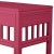 Colony Desk, Hot Pink For Sale In West Palm - Image 6 of 9