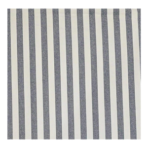 Vintage Ralph Lauren Navy & Natural Ticking Stripe Fabric – 7 Yards