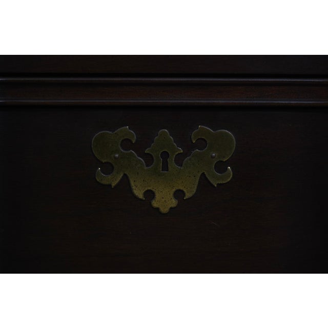 Ethan Allen Cherry Block Front Bachelors Chest For Sale - Image 13 of 18