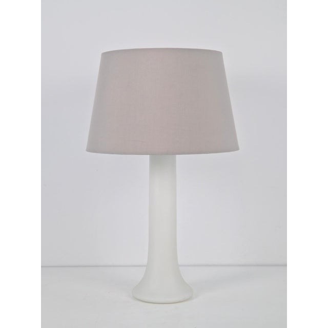 Vintage Glass Table Lamp by U. & O. Kristiansson for Luxus Vittsjö, Sweden, 1969 For Sale - Image 10 of 10