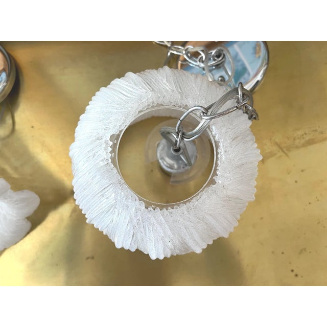 1960s Lucite Tulip Pendant Lights - a Pair For Sale - Image 14 of 17