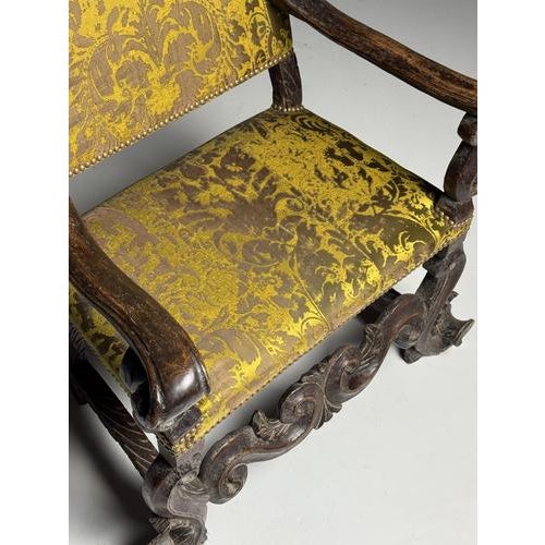 Antique Italian Chair, 1700s For Sale - Image 15 of 18