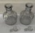 18th Century Antique 18th Century George III Anglo Irish Cut Crystal Mallet Shape Decanters for Whiskey, Spirits or Wine - a Pair For Sale - Image 5 of 11