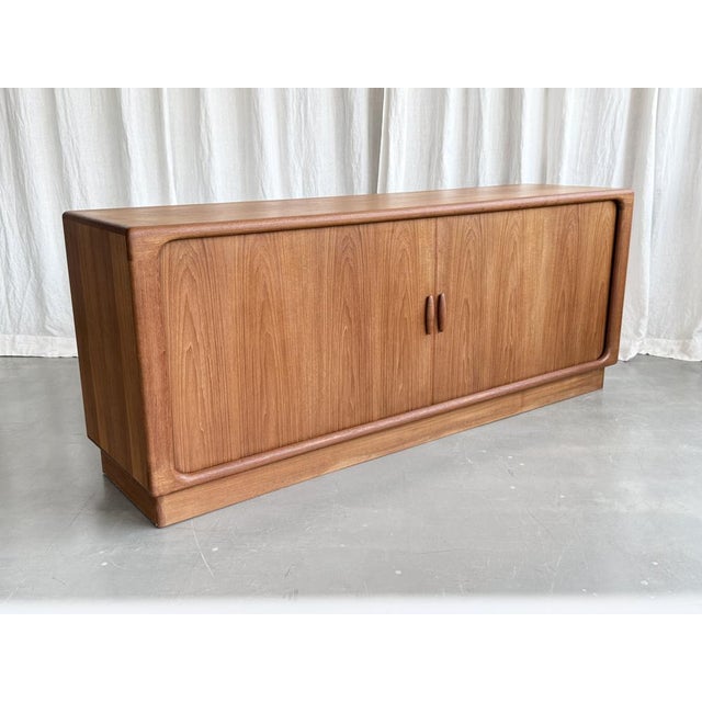 Beautiful Danish mid century modern teak sideboard from Dyrlund, 1960s. This piece carries all features of prime...