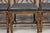 Brown Vintage Hollywood Regency Faux Bamboo Lattice Dining Chair by Century - Set of 4 For Sale - Image 8 of 15