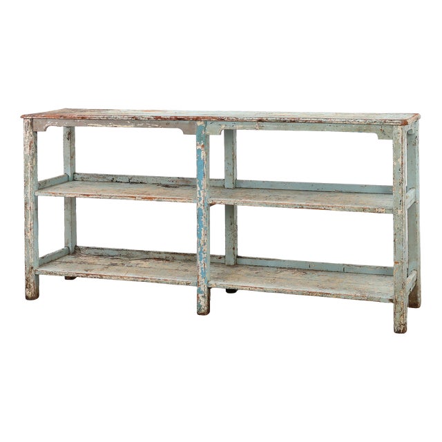 Industrial Console Table, France, 1900s For Sale