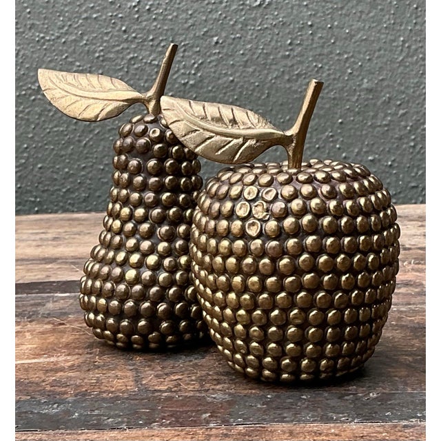 Vintage Studded Apple and Pear For Sale - Image 10 of 11