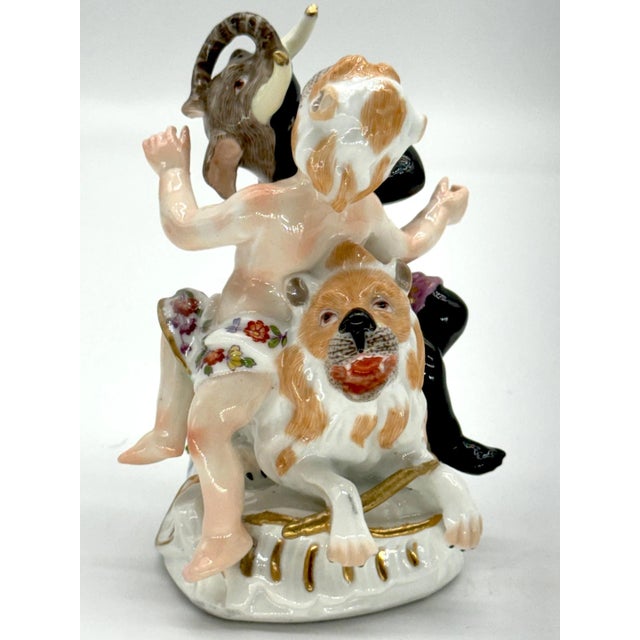 Meissen Porcelain Allegory of the Continent of Africa, Circa 1750 For Sale - Image 10 of 12
