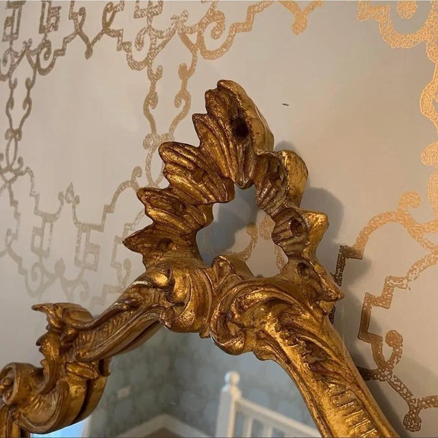 Mid 20th Century Vintage Carvers Guild Wall Mirror For Sale - Image 5 of 7