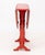 George III Style Red Painted Circular Drop Leaf Table For Sale - Image 4 of 9
