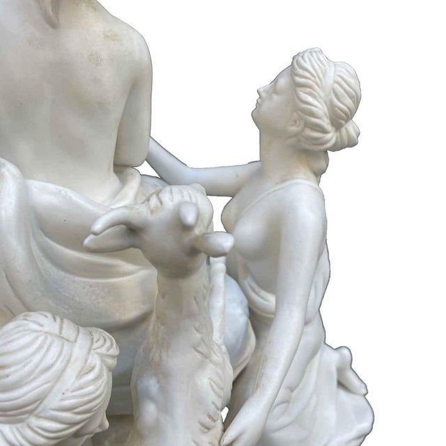 Biscuit Porcelain Centerpiece, 1900s For Sale - Image 6 of 11