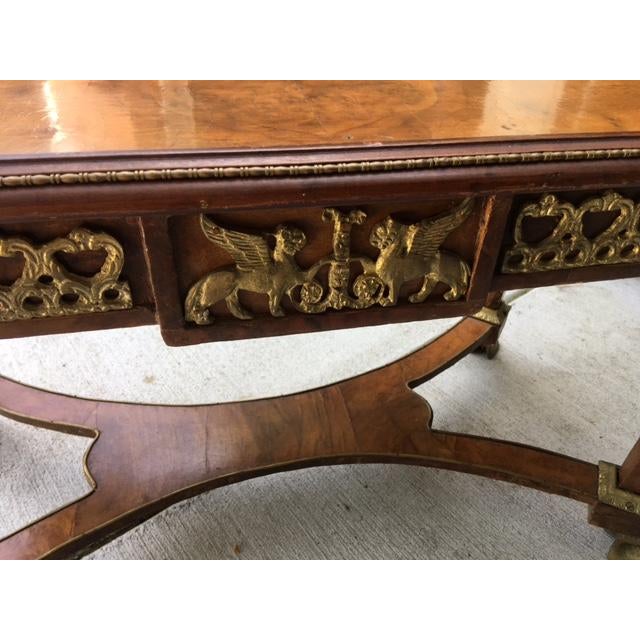 1920s Art Deco Egyptian Revival Cocktail Coffee Table For Sale - Image 9 of 16