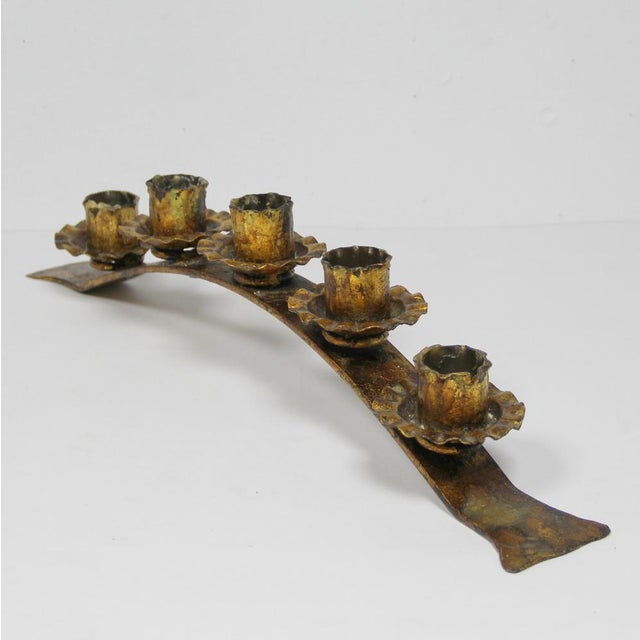 Vintage Brutalist Candleholder, 1960s For Sale - Image 6 of 6