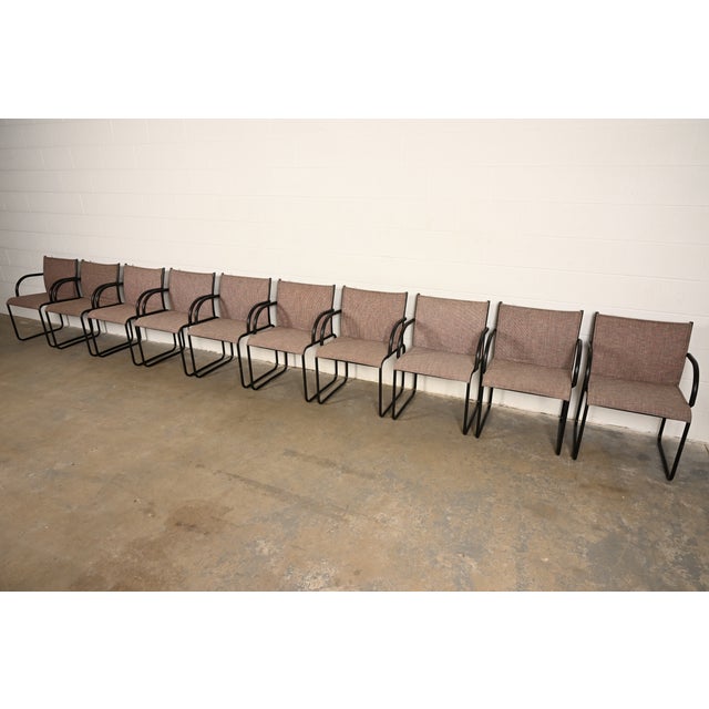Richard Schultz for Knoll Modern Model 1407 Armchairs, Set of Ten For Sale - Image 13 of 13