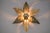 A gold wall sconce or wall light by belgian designer willy daro for lighting manufacturer massive. It has a wonderful...