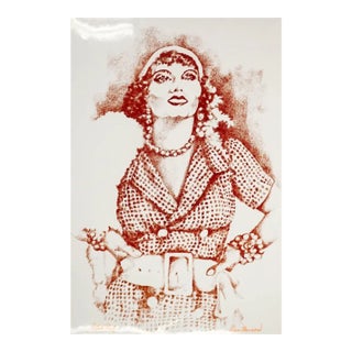 1976 Ann Chernow Cassiopeia Serigraph For Sale