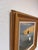 Contemporary Long, Long Way From Home by Jann T. Bass | Oil Painting of two white chickens near a barn For Sale - Image 3 of 4