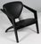 Vintage Butterfly Lounge Chair in Black Beech and Full Grain Leather by Hans J. Wegner for Getama, 2000s For Sale - Image 3 of 7