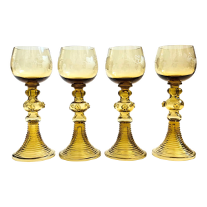 German Roemer Coupe Glasses - Set of 4