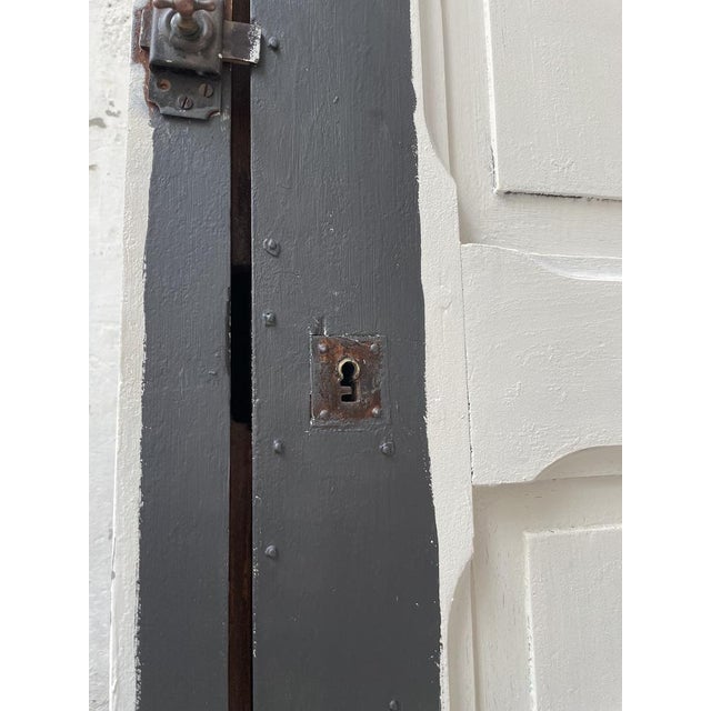 White Hosiery Wardrobe, 1950s For Sale - Image 18 of 18