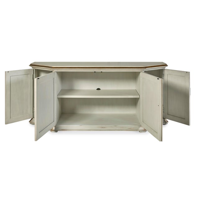 Century Furniture Tara Shaw for Century Furniture Andersson Credenza - Swedish Bright Dove For Sale - Image 4 of 5