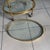Vintage Brass Glass Food Cart in the style of Maison Jansen, 1960s For Sale - Image 9 of 15