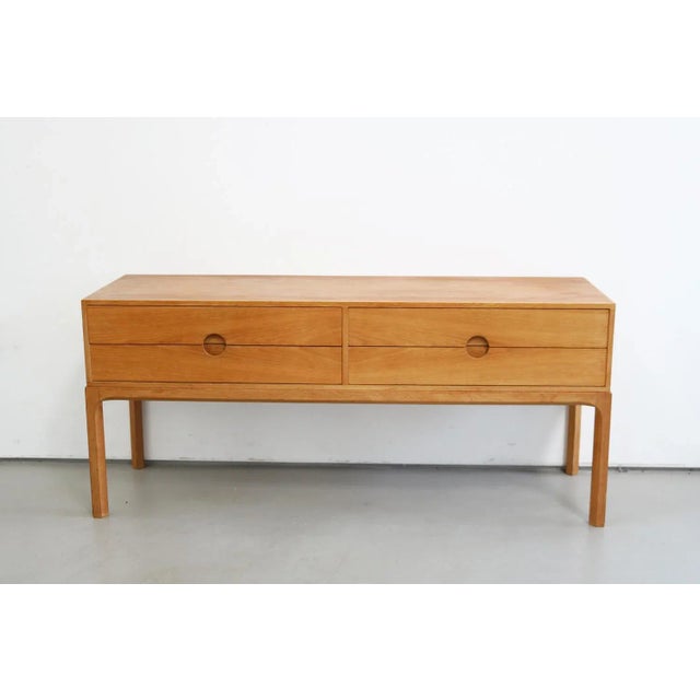 Light Oak Model 394 Lowboard by Kai Kristiansen for Aksel Kjersgaard, 1960s For Sale - Image 13 of 13