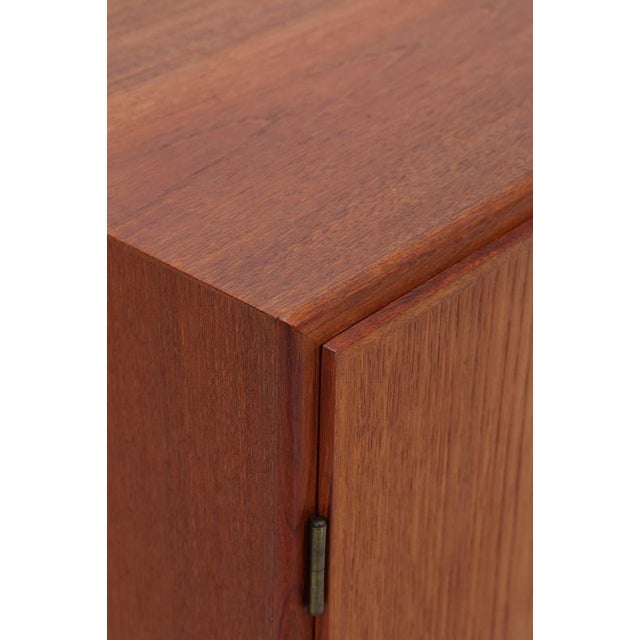Brown Vintage Teak Chest of Drawers by Børge Mogensen, 1960s For Sale - Image 8 of 15
