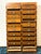 Tan 20-Drawer Filing Cabinet, Italy, 1950s For Sale - Image 8 of 18