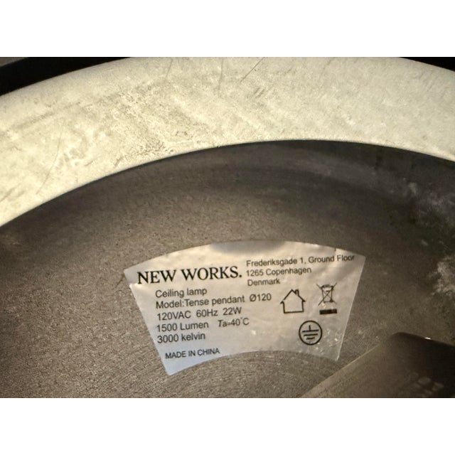New Works Tense Tyvek Pendant Lamp For Sale - Image 12 of 12