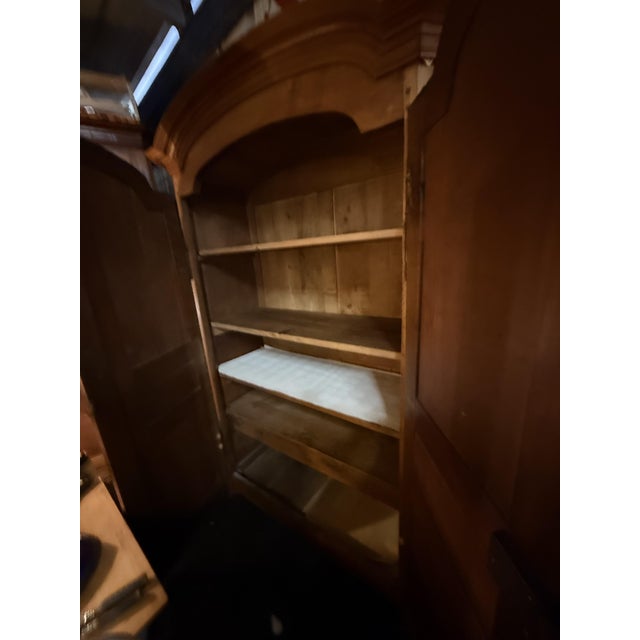 Louis XV Cherrywood Wardrobe For Sale - Image 3 of 6