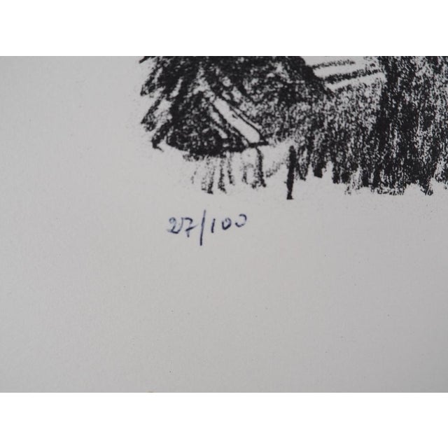 Albert Marquet, Graubünden, 1947, Original Lithograph For Sale - Image 7 of 8