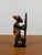 Mid 20th Century Hand-Carved Ghanaian Wooden Sculpture – Woman Pounding Fufu For Sale - Image 5 of 6